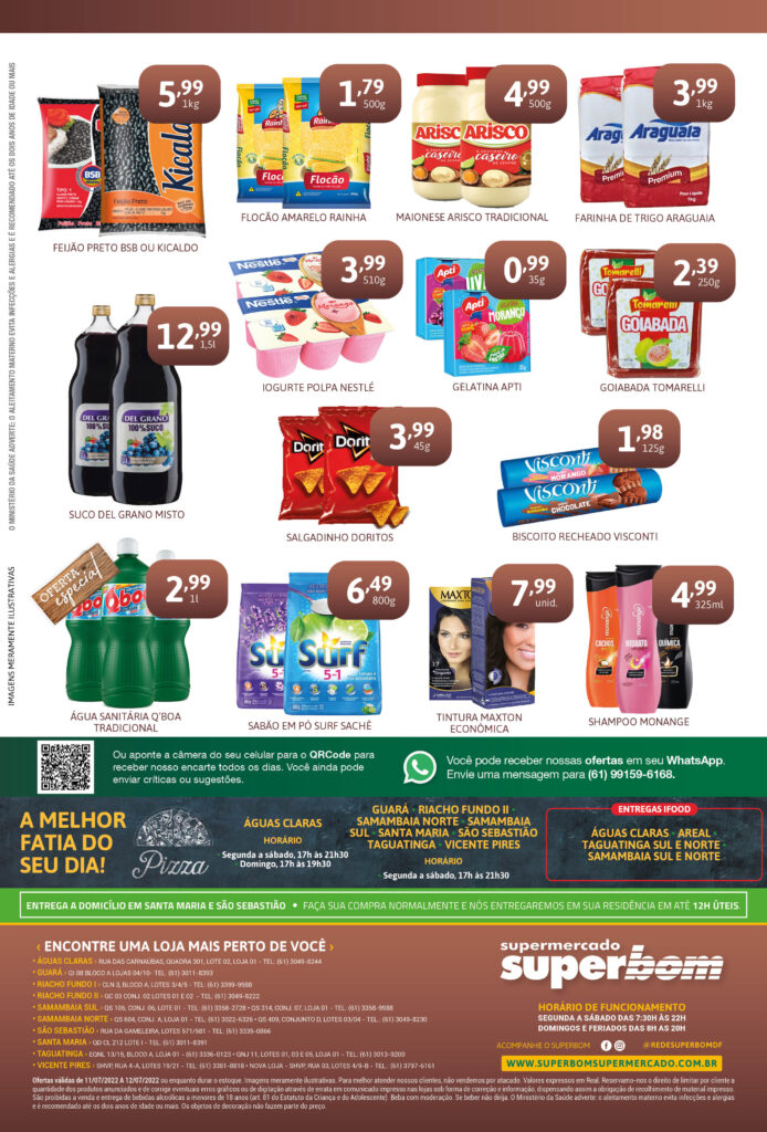 ofertas supermercado superbom Brasília DF