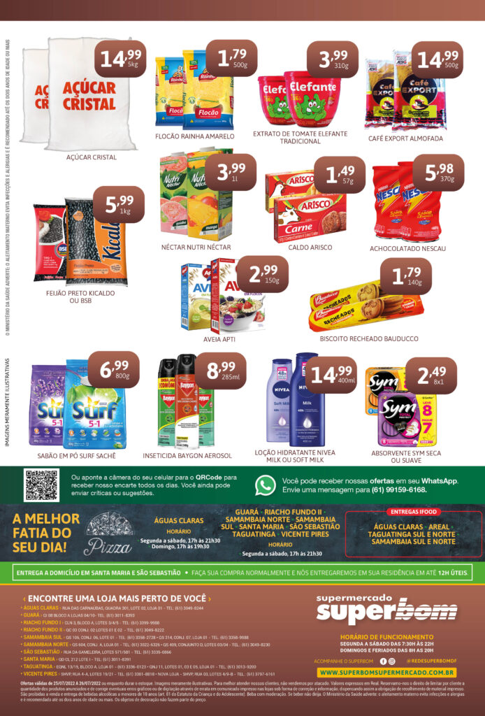 ofertas supermercado superbom Brasília DF