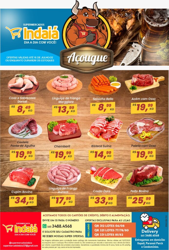 ofertas supermercado indaiá Itapoá Paranoá DF