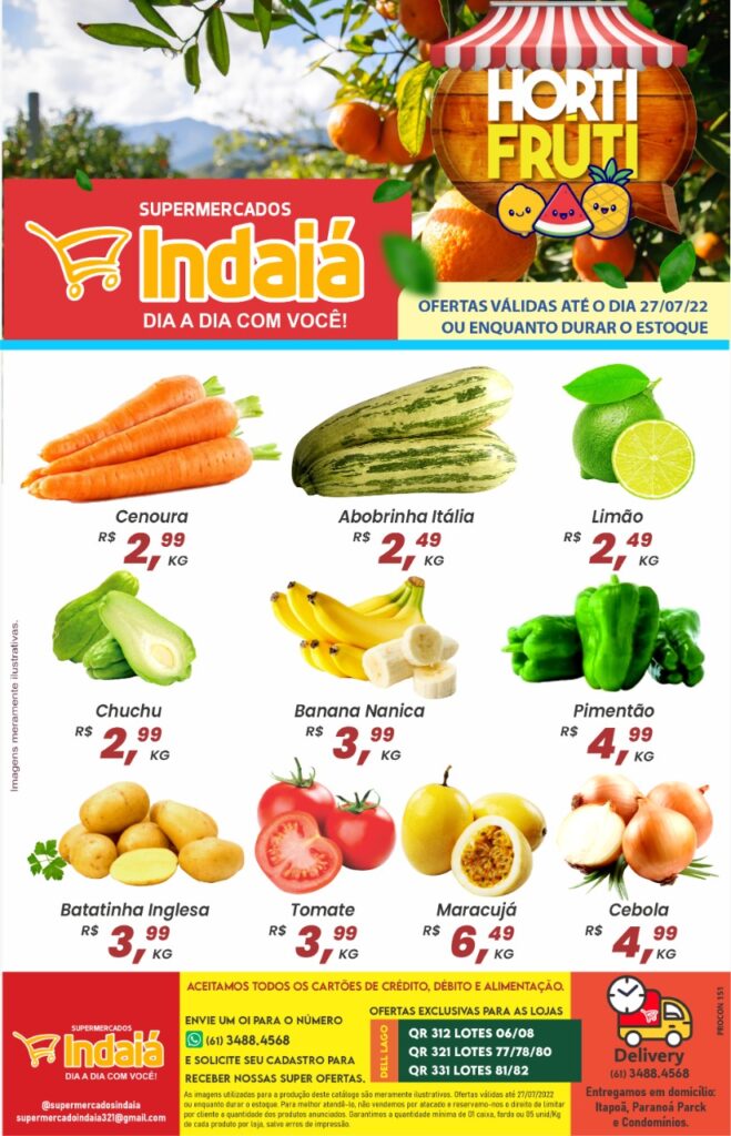 ofertas supermercado indaiá Itapoá Paranoá DF