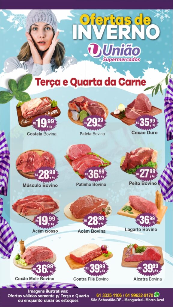 panfleto de ofertas supermercado união são sebastião df