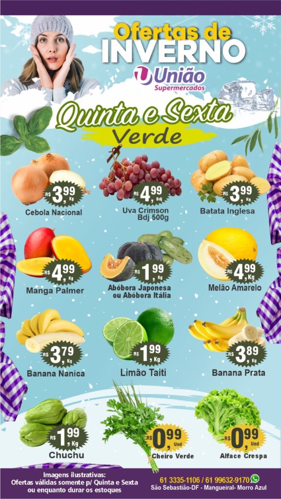 panfleto de ofertas supermercado união são sebastião df