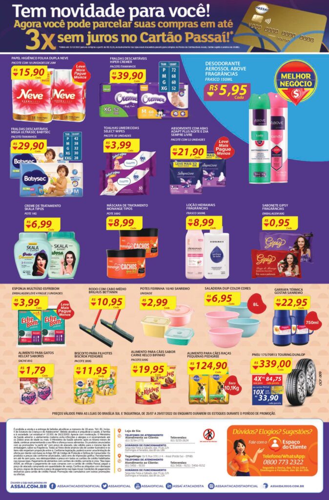 encartes de ofertas assai atacadista brasilia df