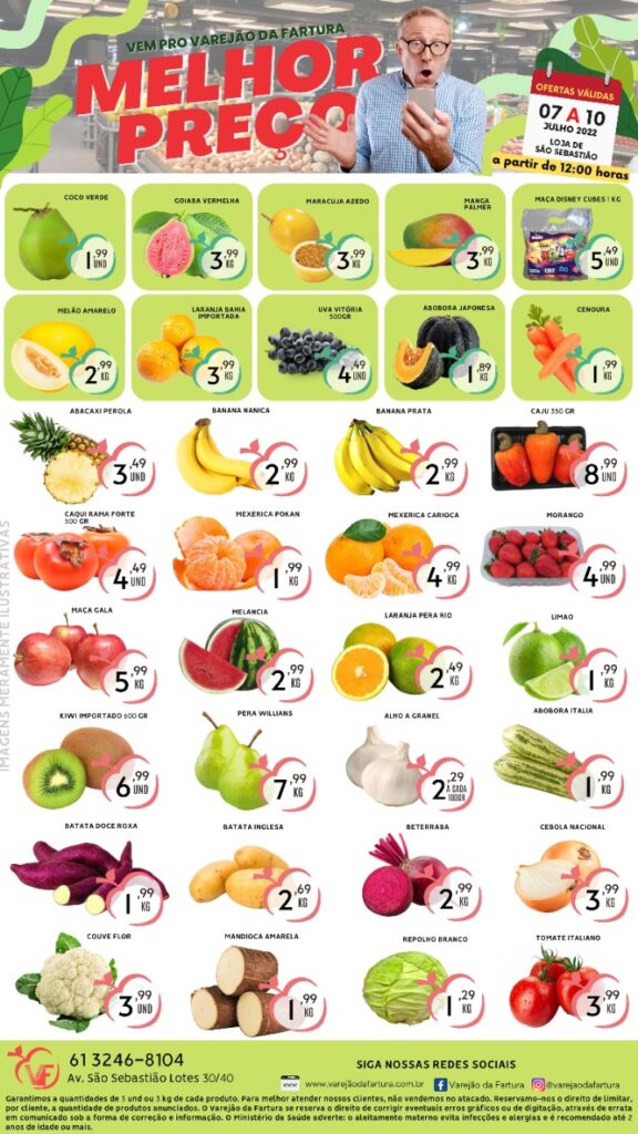 ofertas varejão da fartura são sebastião df