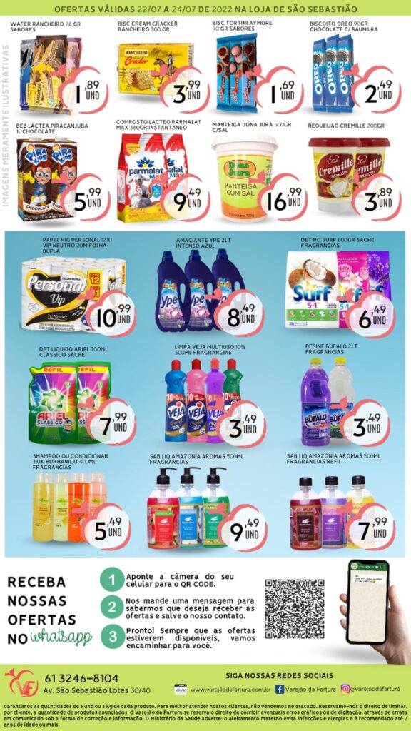 ofertas supermercado varejão da fartura