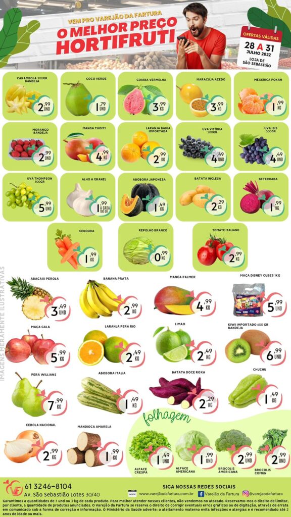 ofertas supermercado varejão da fartura