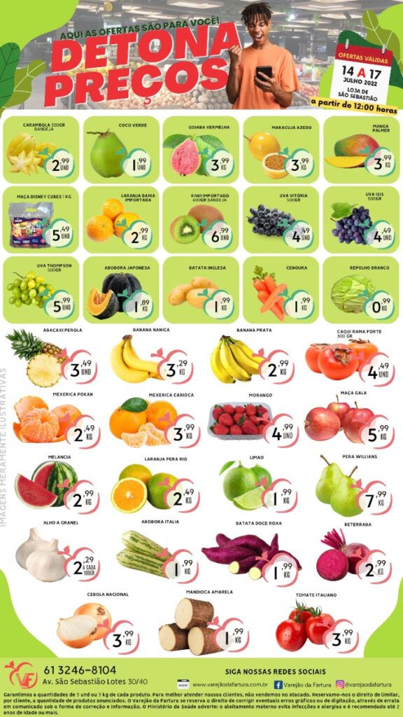 ofertas supermercado varejão da fartura