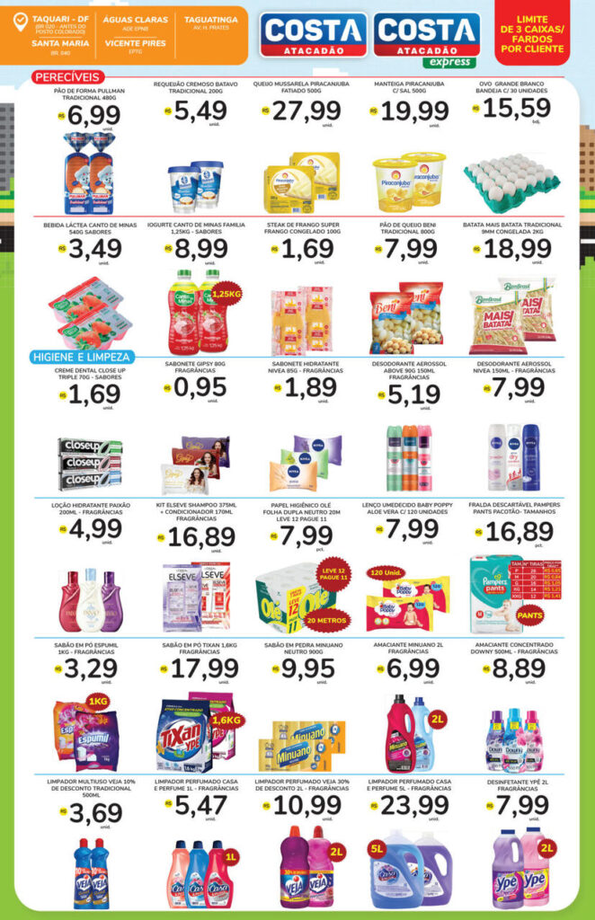 ofertas atacadão costa brasilia df