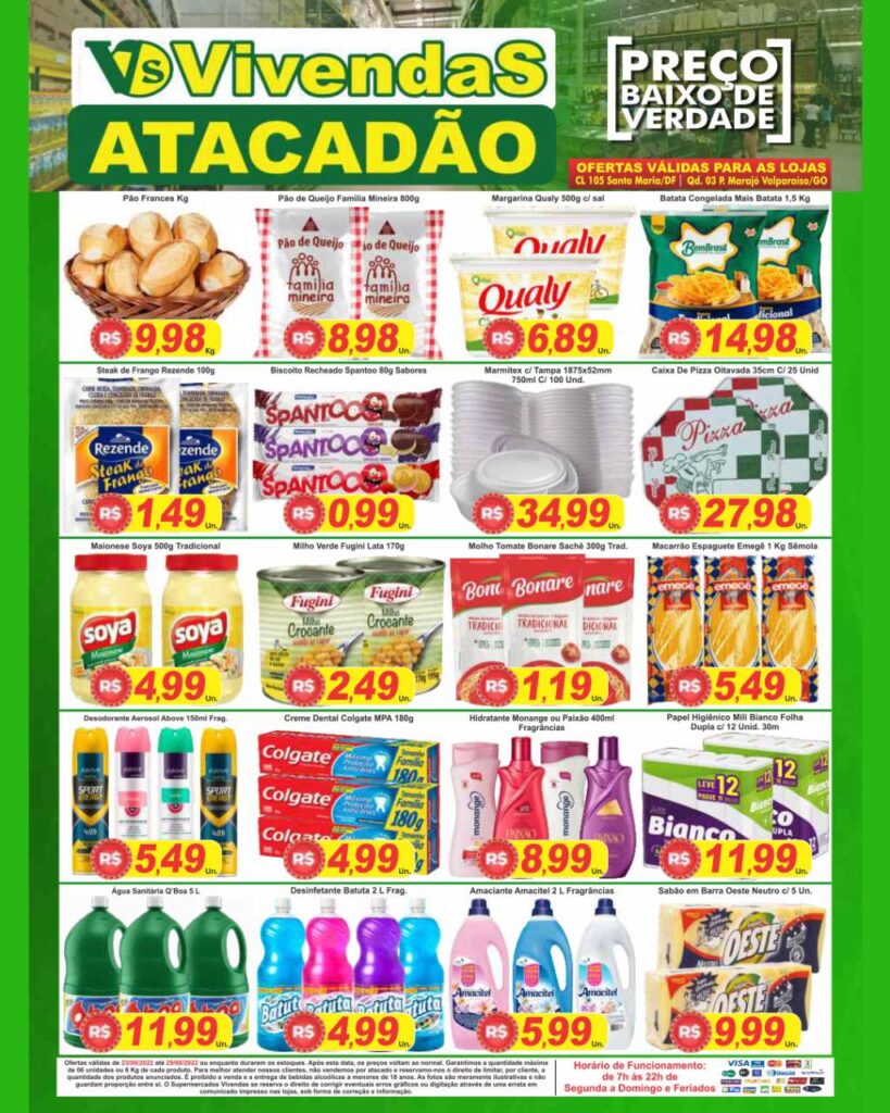 encarte de ofertas vivendas atacadão
