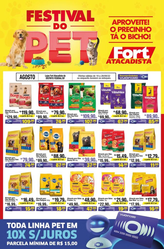 encarte de ofertas fort atacadista