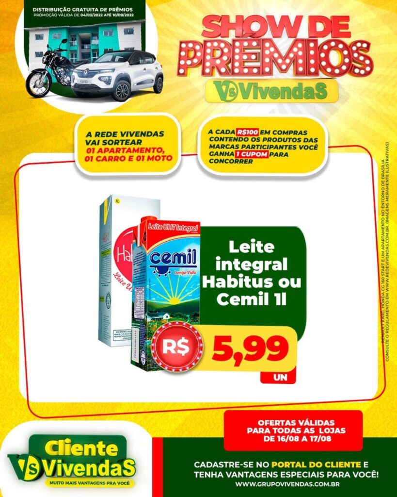 encarte de ofertas vivendas atacadão