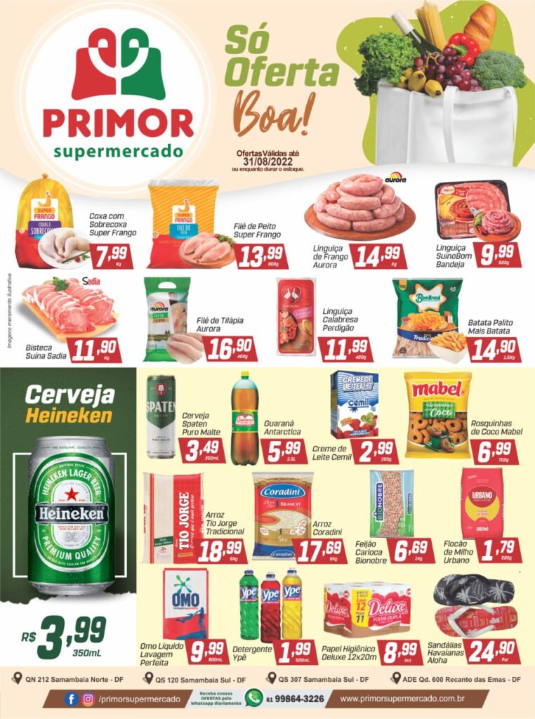 ofertas supermercado primor distrito federal