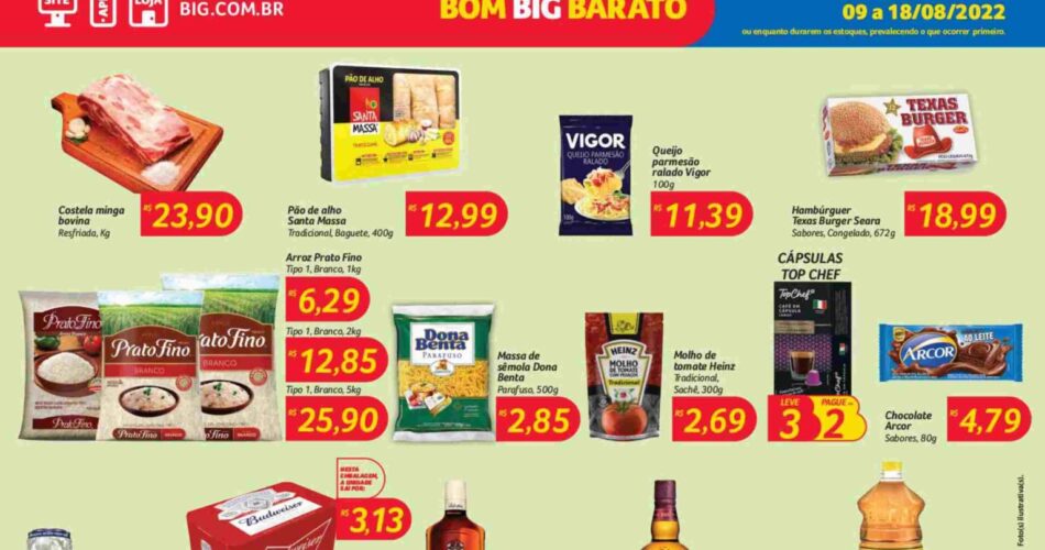 Hipermercado BIG até 18/08/2022