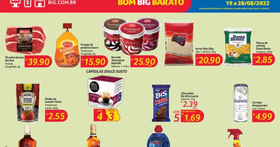 Hipermercado BIG até 28/08/2022
