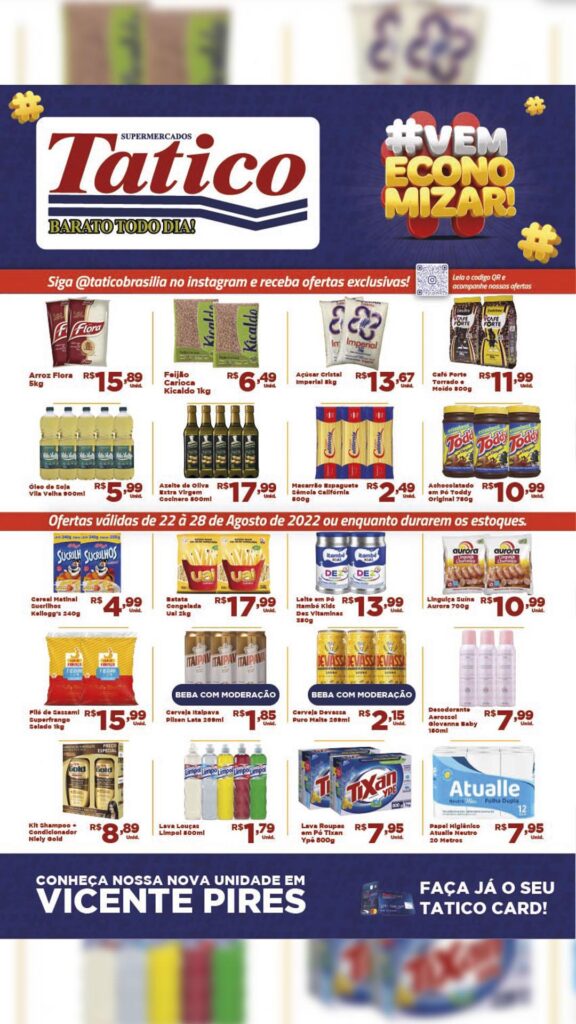 encartes de ofertas supermercado tatico Brasília DF