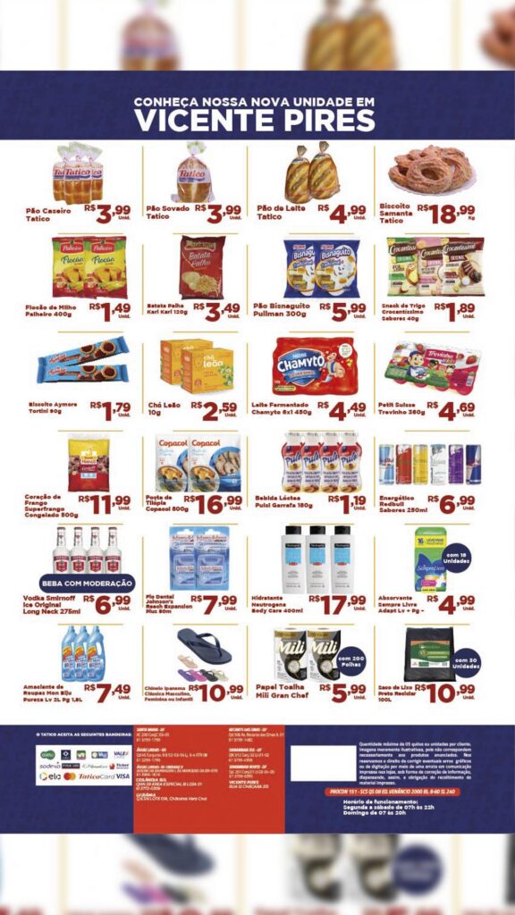 encartes de ofertas supermercado tatico Brasília DF