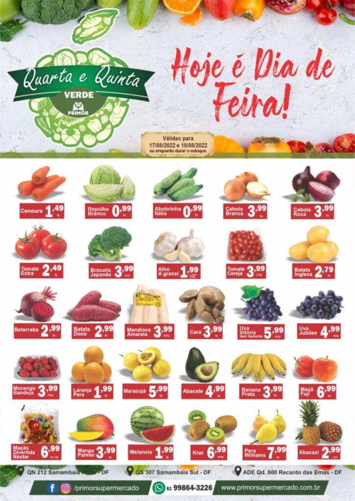 ofertas supermercado primor distrito federal