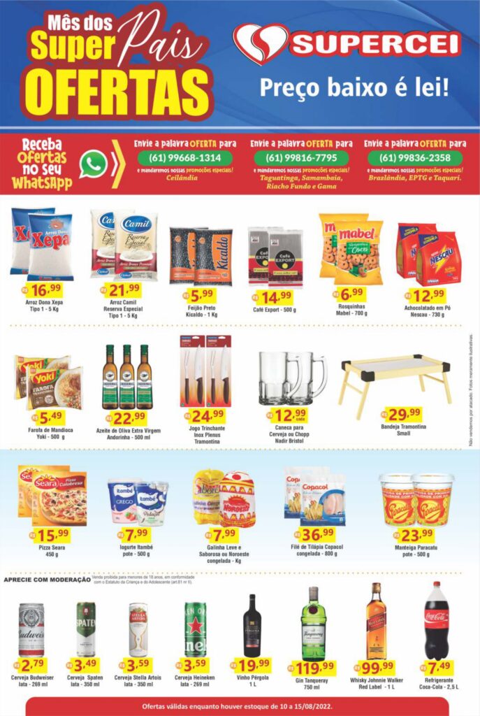 ofertas supermercado supercei Ceilândia brasilia df