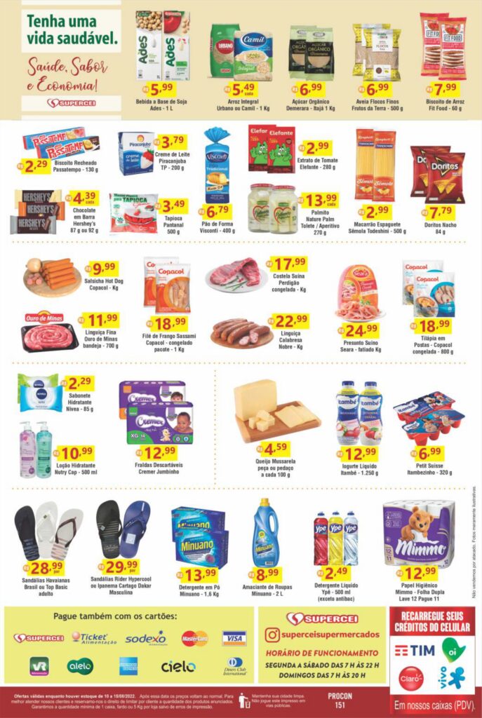 ofertas supermercado supercei Ceilândia brasilia df