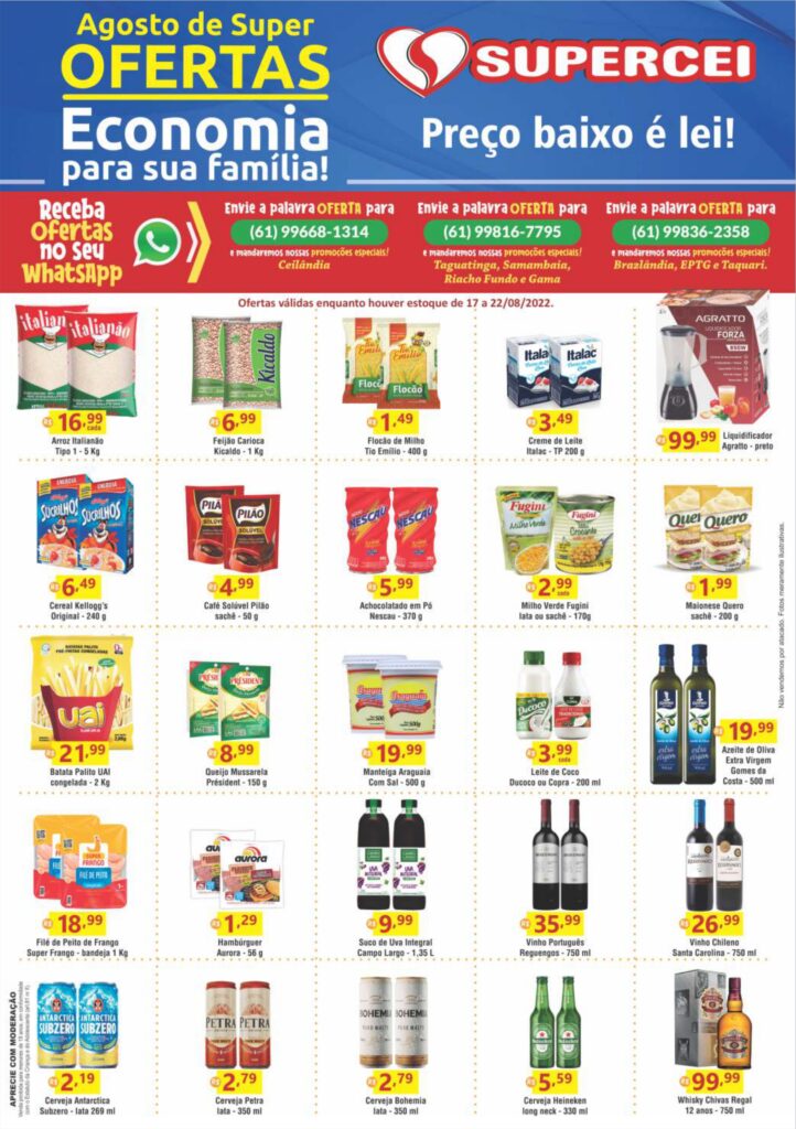 ofertas supermercado supercei Ceilândia brasilia df