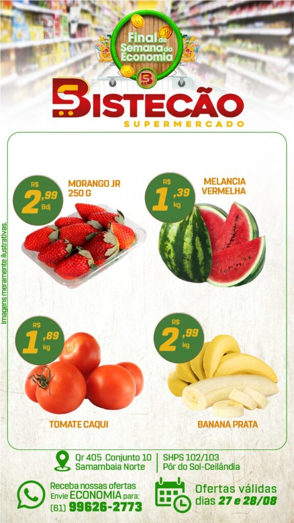 ofertas supermercado bistecão Brasília DF