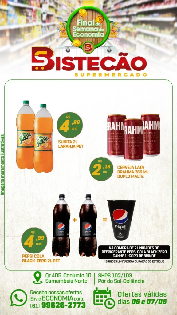 ofertas supermercado bistecão Brasília DF