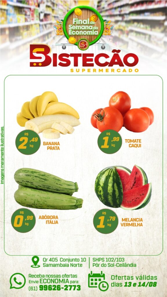 ofertas supermercado bistecão Brasília DF