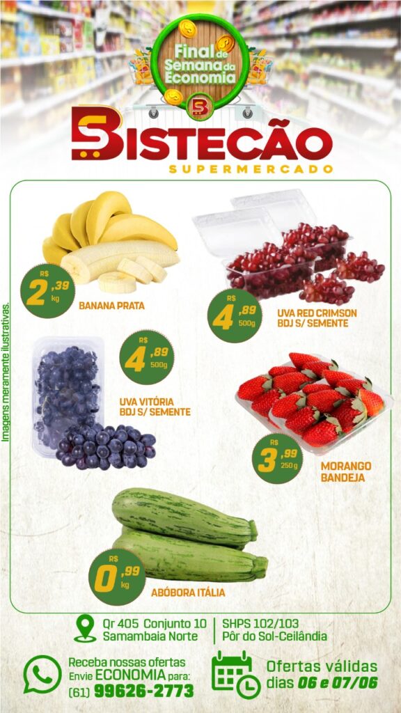 ofertas supermercado bistecão Brasília DF