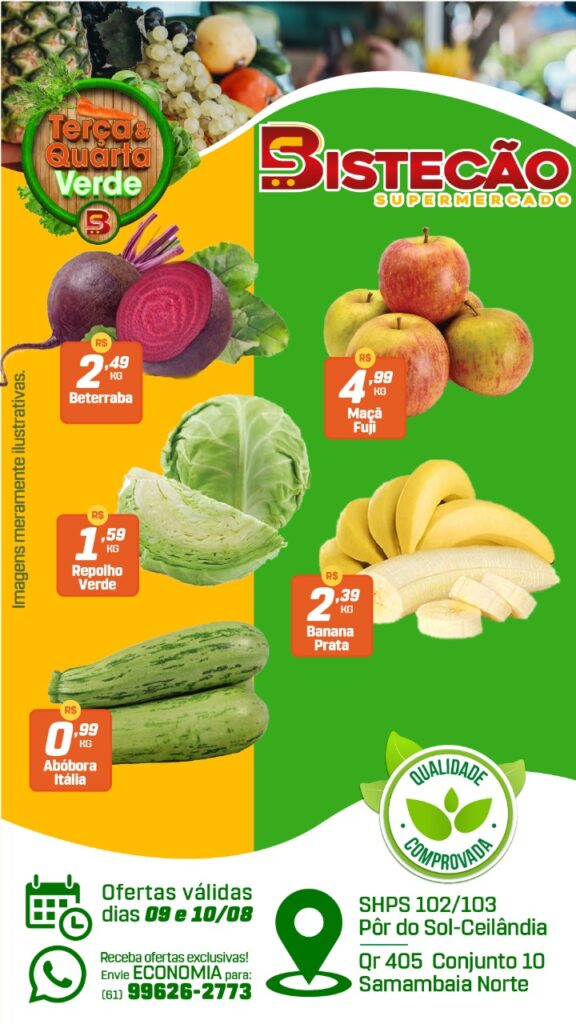 ofertas supermercado bistecão Brasília DF