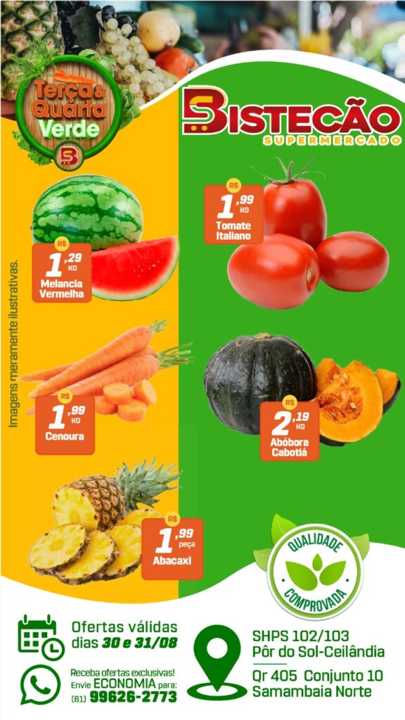 ofertas supermercado bistecão Brasília DF