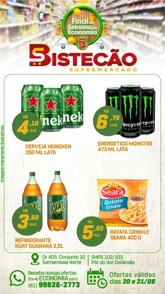 ofertas supermercado bistecão Brasília DF