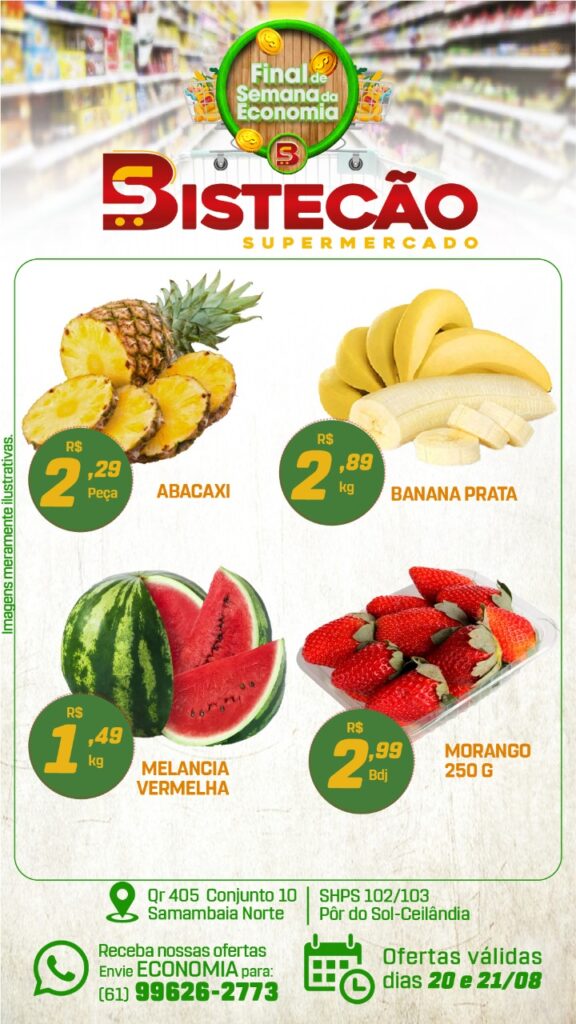 ofertas supermercado bistecão Brasília DF