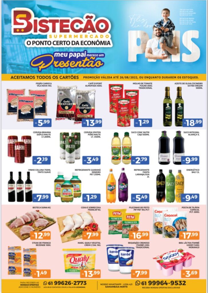 ofertas supermercado bistecão Brasília DF