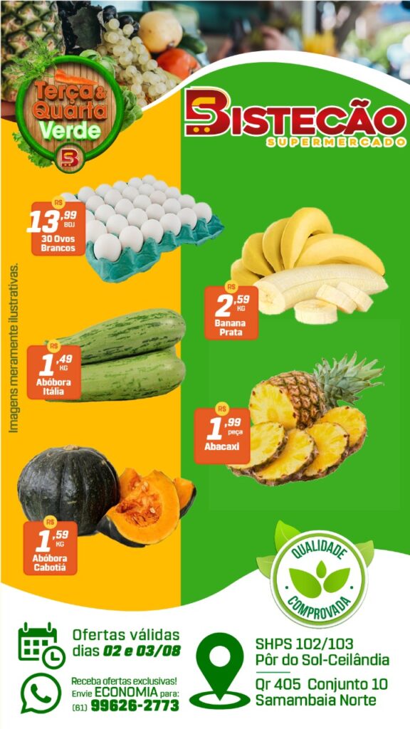 ofertas supermercado bistecão Brasília DF