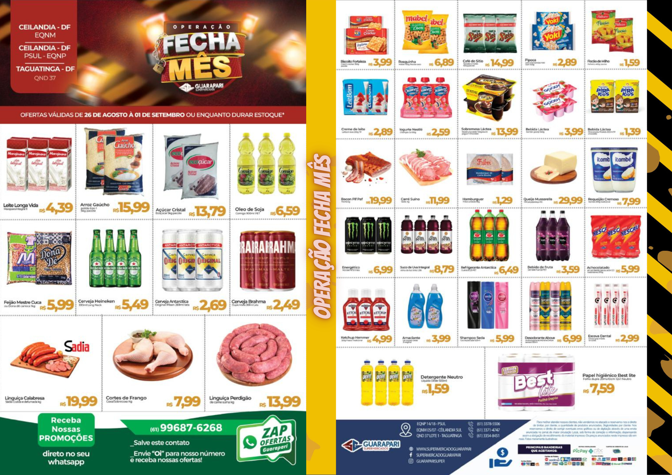 ofertas supermercado guarapari Ceilândia e Taguatinga