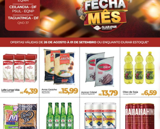 Guarapari Supermercados até 01/09/2022