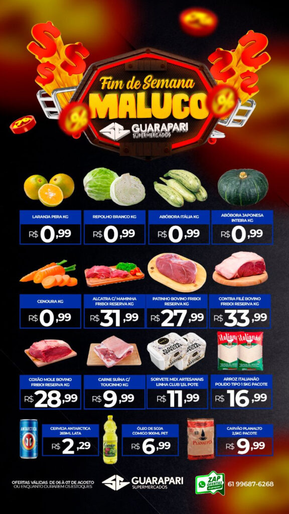 ofertas supermercado guarapari Ceilândia e Taguatinga