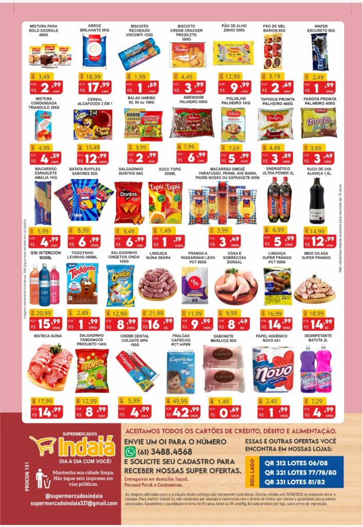 ofertas supermercado indaiá Itapoá Paranoá DF