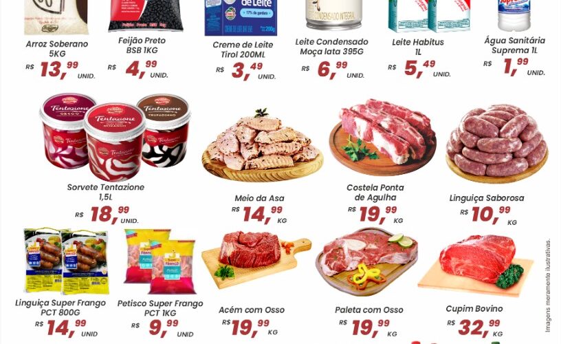 Supermercado Indaiá até 21/08/2022