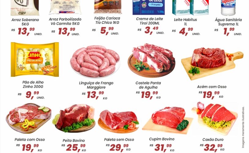 Supermercado Indaiá até 28/08/2022