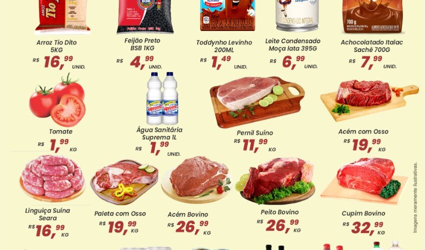 Supermercado Indaiá até 07/08/2022