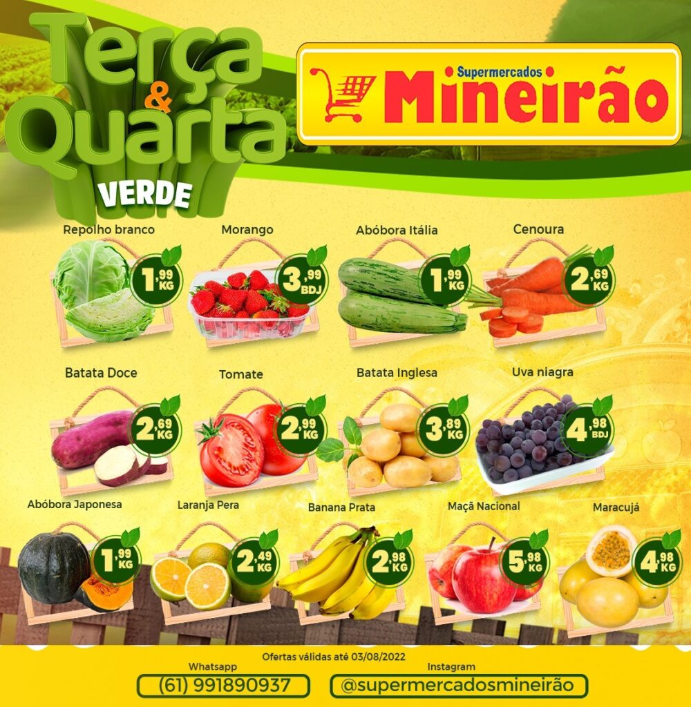 ofertas supermercado Mineirão Brasília DF