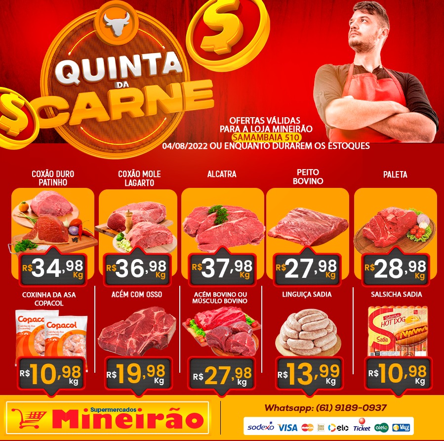 ofertas supermercado Mineirão Brasília DF