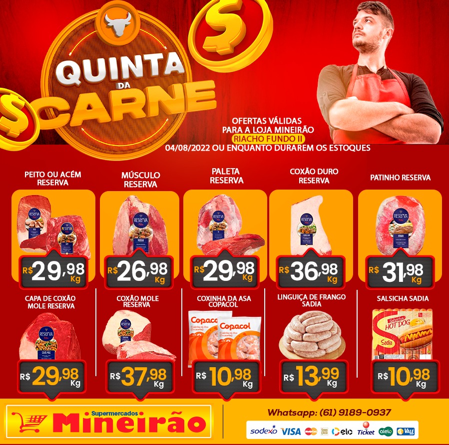 ofertas supermercado Mineirão Brasília DF