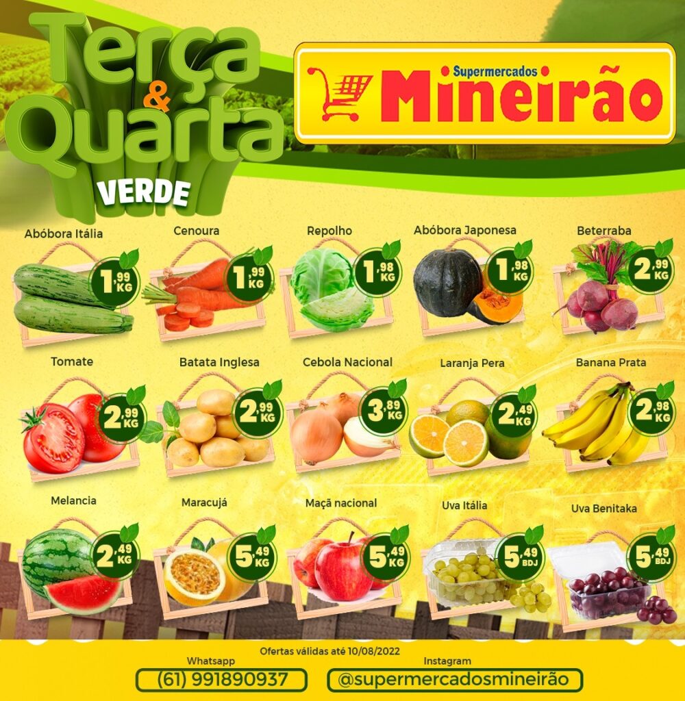 ofertas supermercado Mineirão Brasília DF