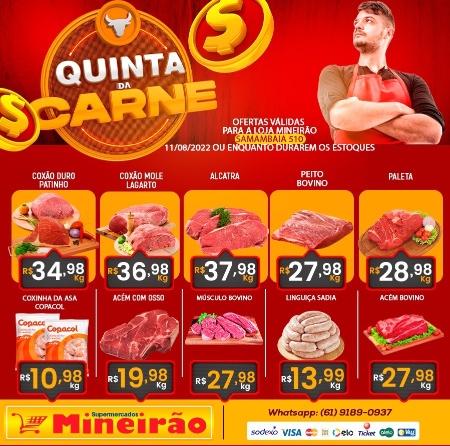 ofertas supermercado Mineirão Brasília DF