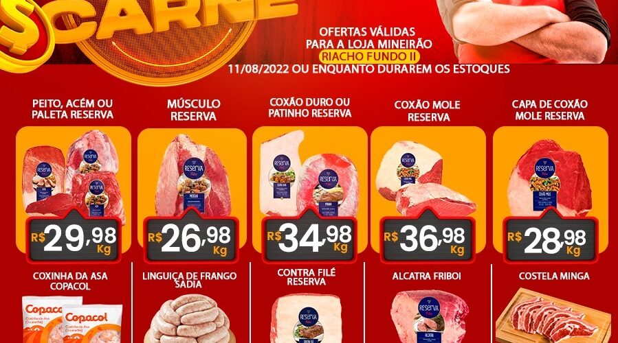 Supermercado Mineirão até 11/08/2022