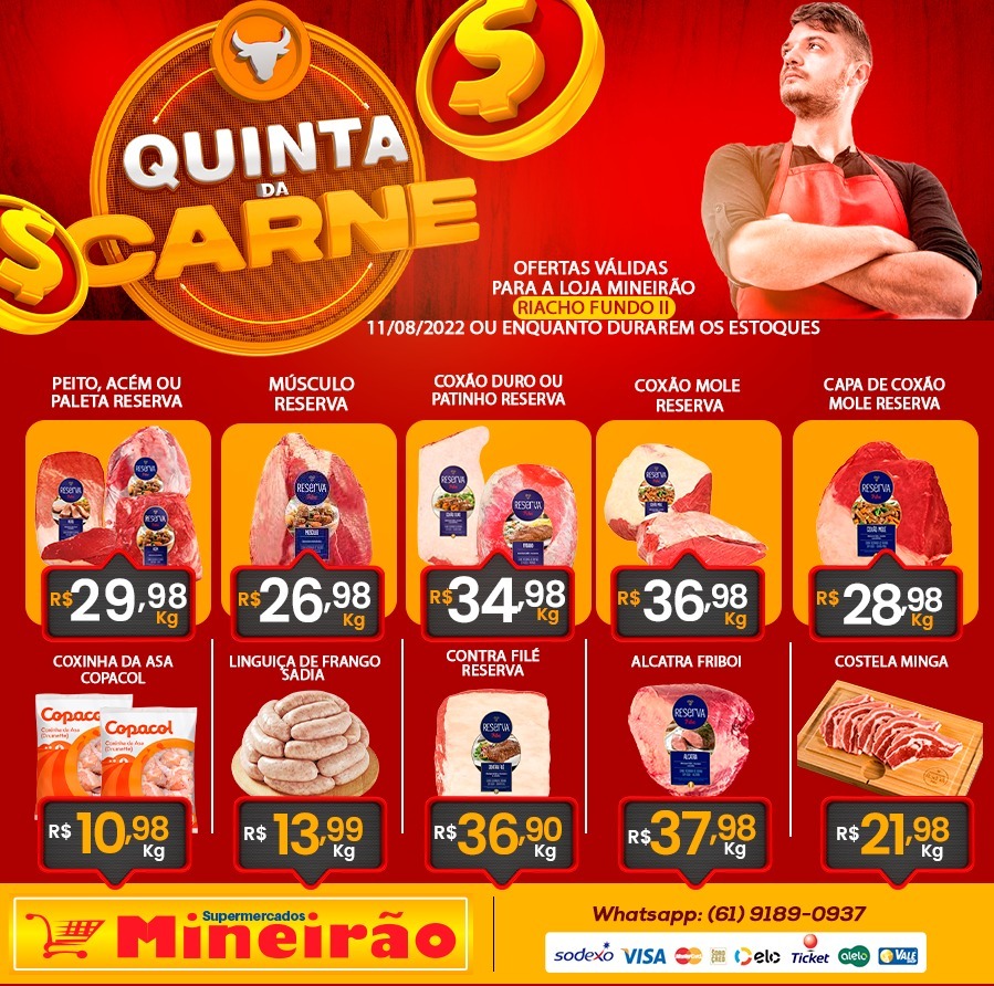 ofertas supermercado Mineirão Brasília DF