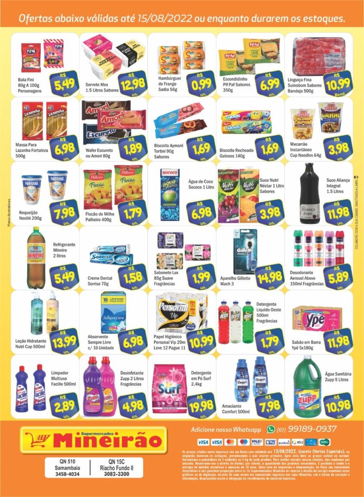 ofertas supermercado Mineirão Brasília DF