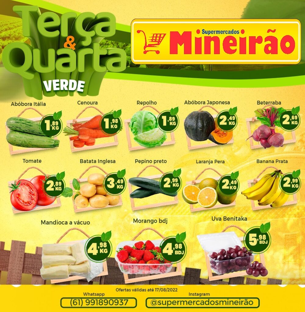 ofertas supermercado Mineirão Brasília DF